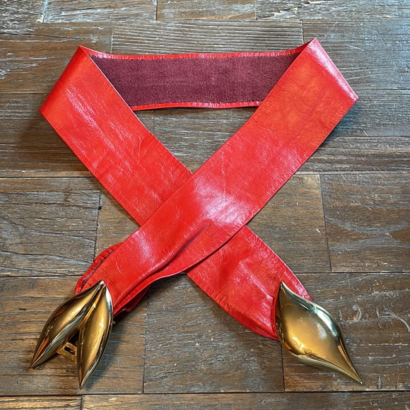 Rayman Ridless Vintage Leather Belt🖤 - Picture 4 of 8